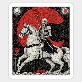 Death Tarot Card of Transformation Sticker